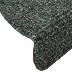 vidaXL Tapis autoadhésifs de marches 5 Pièces Vert 65x21x4 cm Aiguilleté