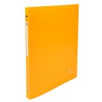 Classeur 4 Anneaux 15mm Polypropylène Opak - A4 - Jaune - Exacompta