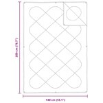 vidaXL Duvet avec Oreiller 2 Pièces Blanc 140 x 200 cm Microfibre