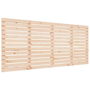 vidaXL Tête de lit murale 156x3x91 5 cm Bois massif de pin