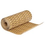 vidaXL Paravents de balcon 5 Pièces marron clair 255x19 cm résine tressée