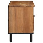 Meuble TV vidaXL 100x33 5x46 cm en Bois Massif d'Acacia