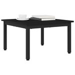 vidaXL Table basse Chêne noir 60 x 60 x 36 cm Bois d'ingénierie
