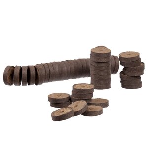 Nature Tablettes de tourbe 48 Pièces dia. 4 cm