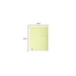 Chemise Imprimée 3 Rabats Forever® 280gm2 - Jaune - X 50 - Exacompta