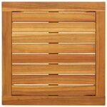 vidaXL Ensemble de bistro 3 Pièces gris résine tressée et bois d'acacia