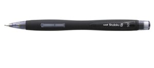 Porte-mines avance latérale shalaku s m5228 grip 0 5mm noir x 12 uni-ball