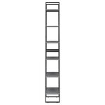 vidaXL Étagère de rangement Gris 60x30x210 cm Bois de pin massif