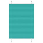 vidaXL Store plissé vert pétrole 85x150 cm largeur du tissu 84 4 cm