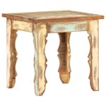 vidaXL Table basse 40x40x40 cm Bois de récupération solide