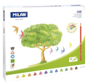 Crayons 12 couleurs triangulaires 288 pièces