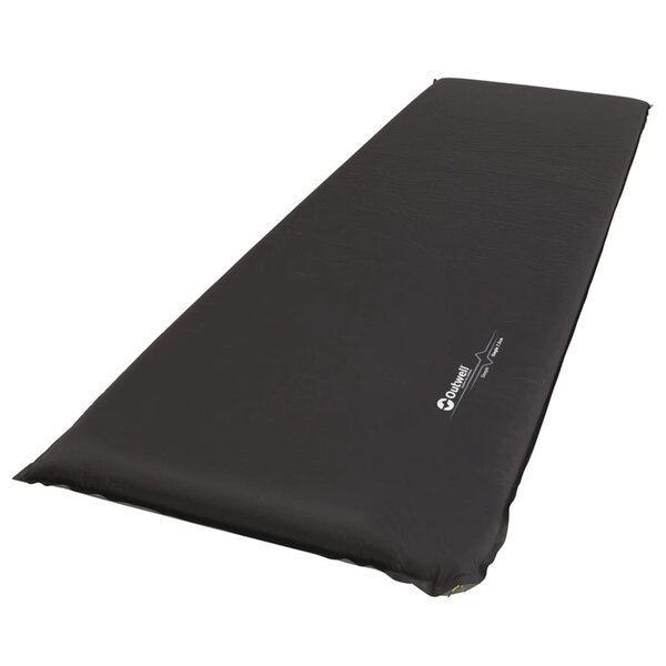 Outwell Tapis de couchage auto-gonflable Sleepin 1 place 7 5 cm Noir