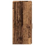Buffet vidaXL en vieux bois 30x42 5x93 cm en bois d'ingénierie