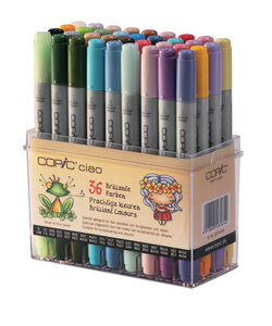 Set 36 marqueurs Manga Copic Ciao Couleurs Vives
