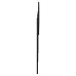 vidaXL Tête de lit Chêne noir 160 cm Bois d'ingénierie