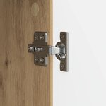 vidaXL Meuble TV 150 x 31 x 50 cm Chêne artisanal Bois d'ingénierie