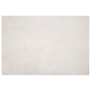 vidaXL Tapis en Fourrure Synthétique de Lapin Olite Beige 140 x 200 cm