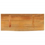 vidaXL Dessus de table à bord vivant 80x20x2 5 cm bois massif manguier