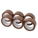 Lot de 6 adhésifs Havanes Polypropylènes