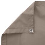 vidaXL Écran de balcon 75 x 200 cm Oxford alu enduit de PU