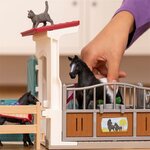 Schleich 42611 - Horse Club Box à cheval avec Jument et Poulain