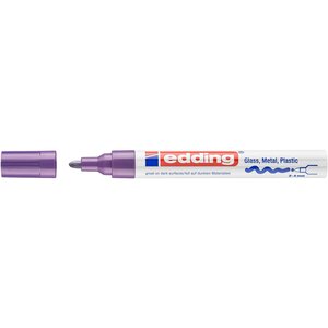 Marqueur Peinture Brillante 750 Violet Pointe Ronde 2-4 mm EDDING