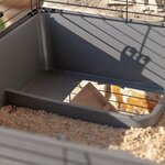 Ferplast Clapier Rabbit 100 Double 95x57x93,5 cm Gris