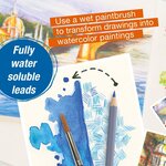 Etui métal de 48 crayons de couleur aquarellables GOLDFABER FABER-CASTELL