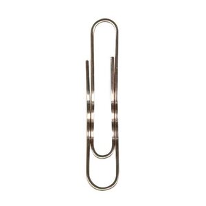 Bte de 100 Trombones cuivré 50 mm DURABLE