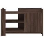 vidaXL Table basse chêne marron 80x50x50 cm bois d'ingénierie