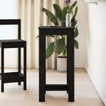vidaXL Table de bar Chêne noir 51 x 50 x 103 5 cm Bois d'ingénierie