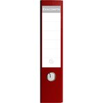 Classeur à levier polypropylène dos de 80mm, bordeaux EXACOMPTA