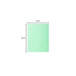Paquet de 100 chemises JURA 250 en carte 240 grammes vert clair EXACOMPTA