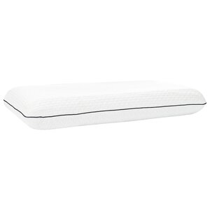 vidaXL Coussin de sommeil Uni Blanc 70 x 35 x 10 cm