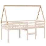 vidaXL Toit de lit pour enfants 199x80 5x88 cm bois de pin massif