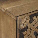 vidaXL Cabinet de chevet 2 Pièces Marron 40 x 33 5 x 46 cm