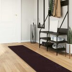 vidaXL Coureur de Tapis MARSA Anthracite 50 x 450 cm Polyester et PVC