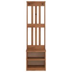 vidaXL Portemanteau SANDNES 45x40x159 5 cm bois massif pin