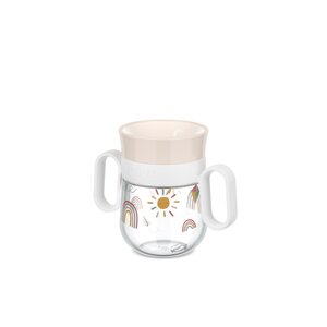 Mepal 108018065245 - Gobelet 360°  Mio 200 ml - Sunshine & Rainbow