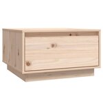 vidaXL Table basse 55x56x32 cm Bois massif de pin