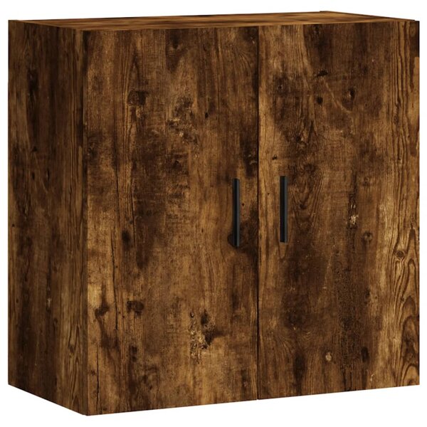 vidaXL Armoire murale chêne fumé 60x31x60 cm bois d'ingénierie