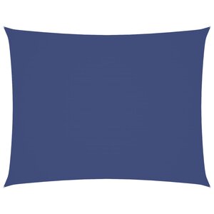 vidaXL Voile de parasol tissu oxford rectangulaire 3 5x5 m bleu