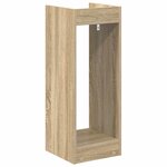 vidaXL Support de Plante 2 pièces Chêne Sonoma 30 x 30 x 80 cm