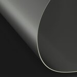 vidaXL Protecteur de table mat Ø 80 cm 1 6 mm PVC