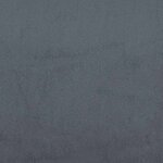 vidaXL Lit de repos gris foncé 90x190 cm velours