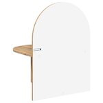 vidaXL Table de chevet Chêne artisanal 48 x 49 x 65 cm