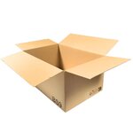 Lot de 250 caisses cartons type Galia A9 600 x 400 x 300 mm