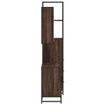vidaXL Ensemble de meubles de salle de bain 3 Pièces Chêne marron