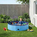 vidaXL Piscine pour enfants Bleu Ø 80 x 20 cm