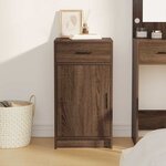 vidaXL Buffet Chêne marron 40 x 40.5 x 75 cm Bois d'ingénierie